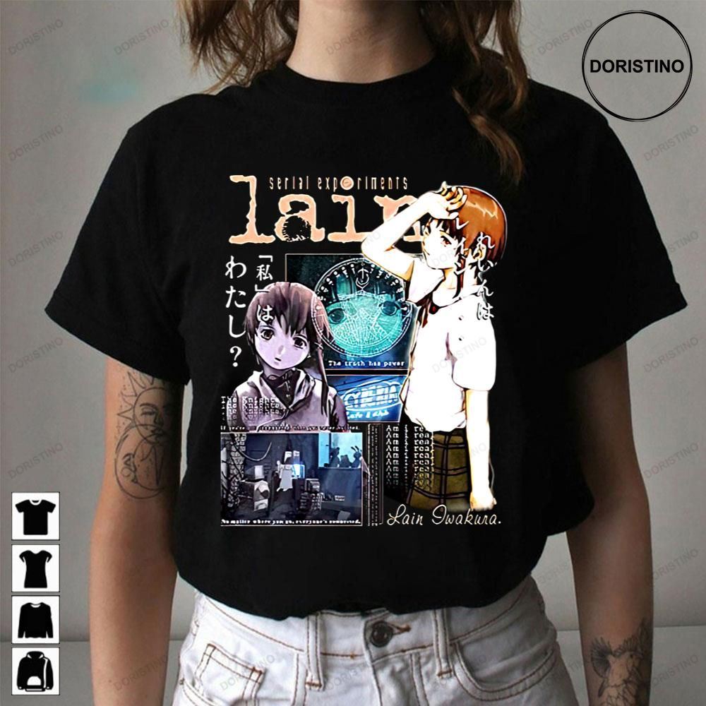 Cyberpunk Lain Iwakura Flcl Trending Style